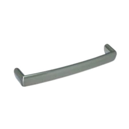 Maniglia MB09103C Confalonieri per mobile, interasse 128 mm, dimensione 136x15 mm, Zama finitura Nichel Satinato
