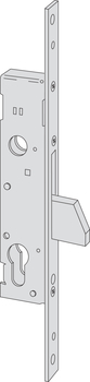 Serratura meccanica da infilare a catenaccio basculante Cisa, a cilindro, per montanti, catenaccio, entrata 25 mm