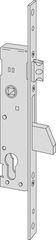 Serratura meccanica da infilare a catenaccio basculante Cisa, a cilindro, per montanti, scrocco e catenaccio, interasse 85 mm, entrata 25 mm