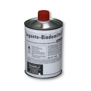 Soluzione Bindemittel-FUM Collmon per preparazione di stucco, lattina 500 g, colore Bianco Opaco
