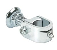 Cardine a fascetta con ingrassatore Comunello 182, diametro 30 mm, finitura Zincato
