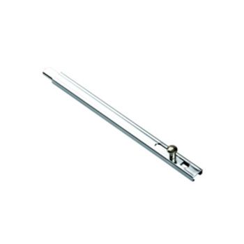 Catenaccio medio a saldare Comunello 735, lunghezza 250 mm, piatto 18 mm, finitura Zincato
