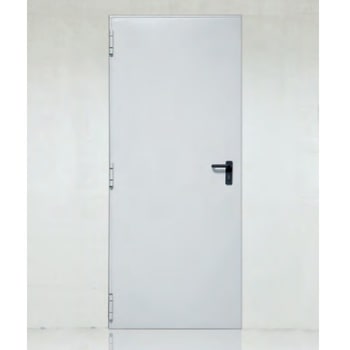 Porta tagliafuoco REI 60 Split T80 Dierre, per muratura, a un battente, dimensioni 1000x2050 mm, finitura Avorio 1013