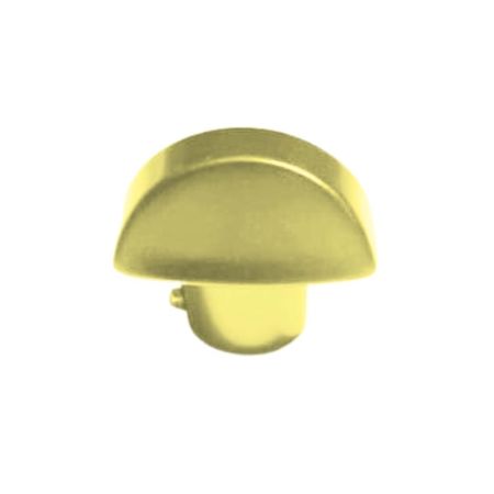 Pomolino interno 33HTR New Creta Dierre, per cilindro porta blindata, finitura Ottone