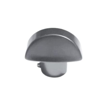Pomolino interno 33HAR New Creta Dierre, per cilindro porta blindata, finitura Argento