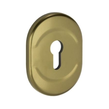 Mostrina interna corta 63R R New Creta Dierre per Cilindro Europeo per porta blindata, finitura Bronzo