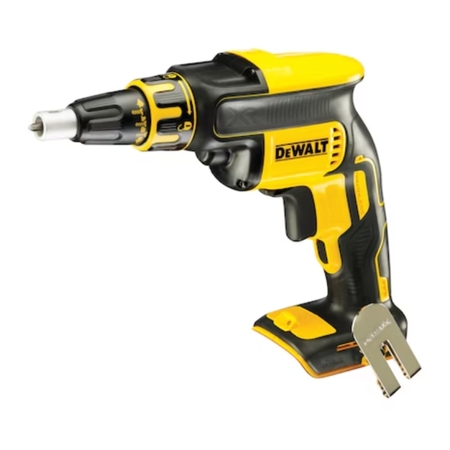 Avvitatore 18V DCF620NT-XJ Dewalt per cartongesso, attacco 6,35 mm, velocità 4400 giri/min