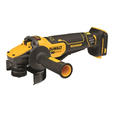 Smerigliatrice angolare 18V XR Flexvolt DCG409H2T-QW Dewalt, diametro disco 125 mm, velocità 9000 giri/min, kit batterie Power Stack 5 Ah