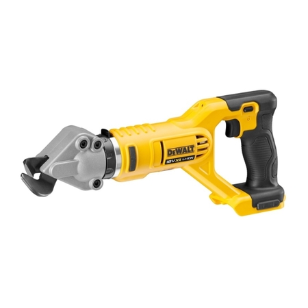 Cesoia 18V DCS496N-XJ Dewalt per tagli curvi e lamiera, impugnatura a D, velocità 2450 giri/min