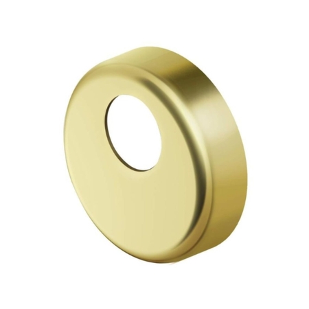 Cover di protezione Disec per porta blindata, foro defender 50 mm, Acciaio Inox finitura Oro PVD
