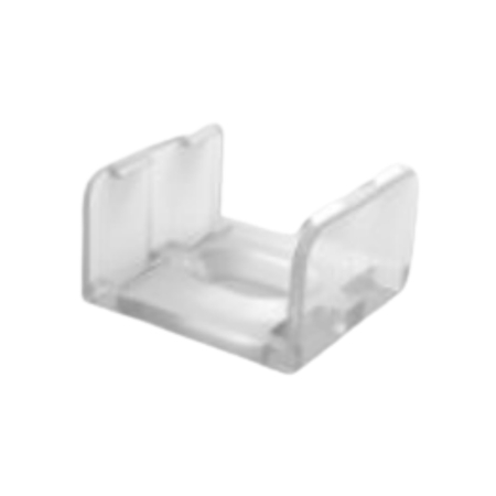 Clip di fissaggio tipo Basilea Duegi Light per profilo Led, materiale Plastica