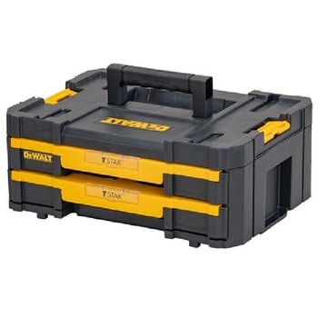 Cassetta porta elettroutensili TSTAK IV Dewalt, doppio cassetto, volume di carico 8 L, dimensioni 440x314x176 mm