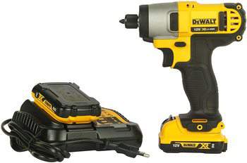 Avvitatore ad impulso DeWalt a batteria 10,8 V, attacco 1/4