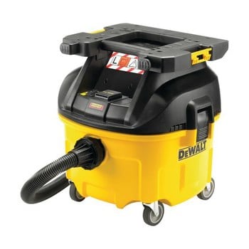 Aspiratore solido/liquido DeWalt con classe L, capacit&agrave; serbatoio 30 l, con doppio filtro