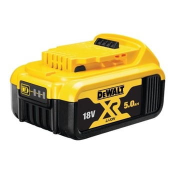 Batteria al litio XR 18 V Dewalt per utensile, capacità batteria 5,0 Ah, peso 0,62 Kg