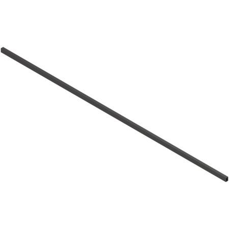 Ringhierina trasversale ZR7.1080U Blum per cassetto interno Legrabox, corpo mobile fino a 1200 mm, Acciaio finitura Nero Carbonio