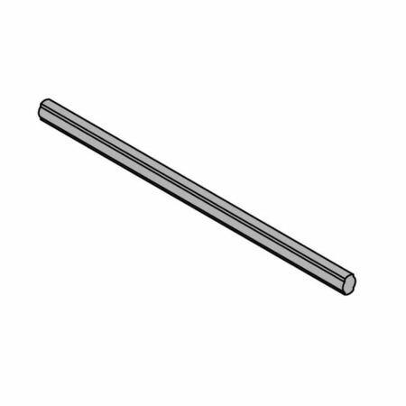 Asta di sincronizzazione T57.1140S Blum per guida Tandem Tip-On, lunghezza 1140 mm, larghezza del corpo mobile 1200 mm, Alluminio finitura Naturale