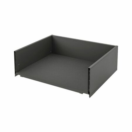Cassettone Legrabox 770C5000 assemblato, larghezza mobile 450 mm, finitura Grigio Orione