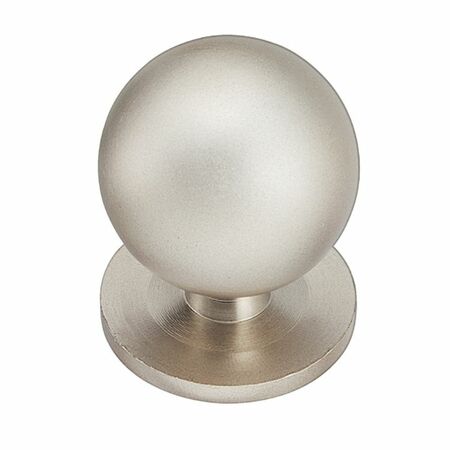 Pomolo 710 Mariva per mobile, diametro 25 mm, Ottone finitura Cromato Satinato