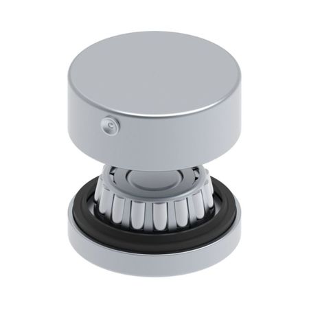 Cardine inferiore saldare VC4202.060 Fac per cancello ad anta, con cuscinetto a rulli, diametro 60 mm, altezza 35 mm, Acciaio finitura Zincato