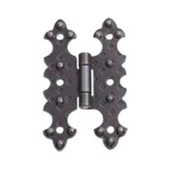 Cerniera DCRN152/A Vlli per mobile, dimensione 93x63 mm, Alluminio finitura Fum&egrave;