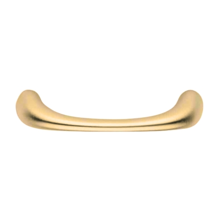 Maniglia A163 Valli e Valli per mobile, interasse 32 mm, Ottone finitura Lucido