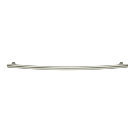 Maniglia A230 Valli e Valli per mobile, interasse 320 mm, Ottone finitura Nichel Satinato