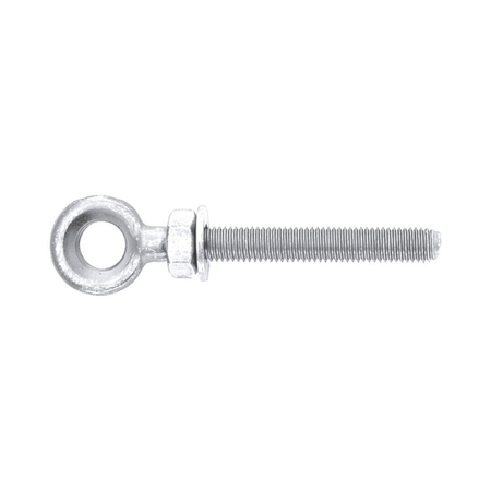 Occhiolo FIS A OH Fischer per fissaggi, con dado e rosetta, classe 8.8, filetto M6, diametro 8 mm, lunghezza 56 mm, finitura Zincato Bianco