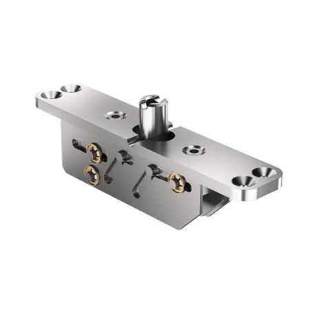 Cerniera superiore Cable Grommet accessorio per sistemi FritsJurgens, per passaggio cavi porta a bilico, classe G, materiale Inox