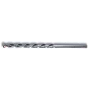 Punta prolungata in acciaio Fischer Super DD per muratura, con placca al carburo, attacco cilindrico, dimensioni 25x400 mm