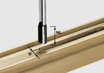 Festool Fresa per scanalare gambo 8 mm HW S8 D11/20