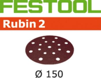 Disco abrasivo Festool STF D 150 / 16 P 80 RU 2 / 50