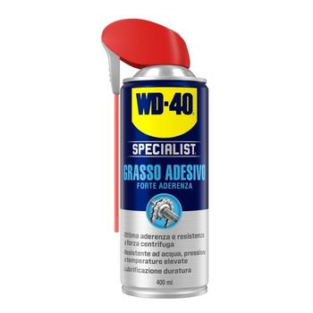 WD-40 Specialist 39233 grasso adesivo spray, 400 ml, colore trasparente