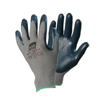 Guanti tecnici in Nylon NT Icoguanti con rivestimento sintetico in Nitrile, taglia XXL 10, finitura Grigio e Blu