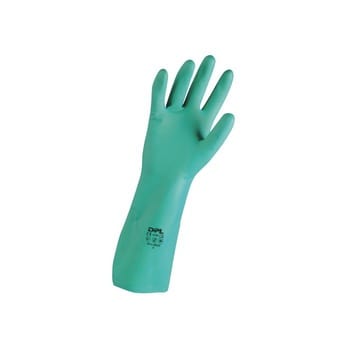 Guanti felpati in Acrilonitrile e Butadiene Polimero Icoguanti, taglia XL 9, colore Verde
