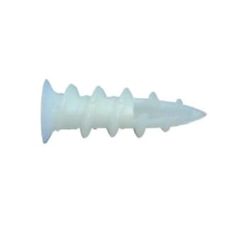 Tassello autoperforante in nylon TC Giussani Rapid, per cartongesso, diametro 15 mm, lunghezza 38 mm