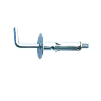 Tassello in acciaio TFE Giussani Rapid, con gancio lungo, diametro 9 mm, lunghezza 38 mm