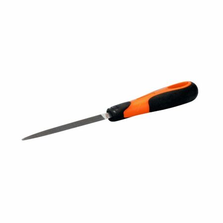 Lima triangolare Bahco, manicata, taglio mezzodolce, lunghezza 200 mm, spessore lama 15,5 mm, dentellatura 15/cm