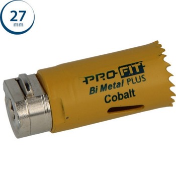 Sega a tazza BiMetal Plus Profit per metallo, passo regolare, diametro 27 mm, denti al Cobalto