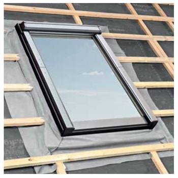 Telo MSA Roto per finestra RotoQ da tetto, antivento esterno, a 3 strati, larghezza 66 cm
