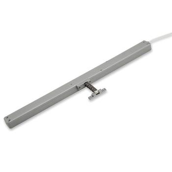 Attuatore a catena Quasar AC Ultraflex, per apertura finestra, corsa 500 mm, forza 300 Nm, finitura Grigio