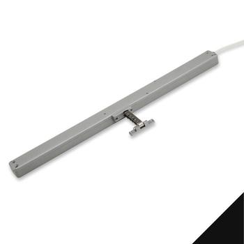 Attuatore a catena Quasar DC Ultraflex, per apertura finestra, corsa 500 mm, forza 300 Nm, finitura Nero