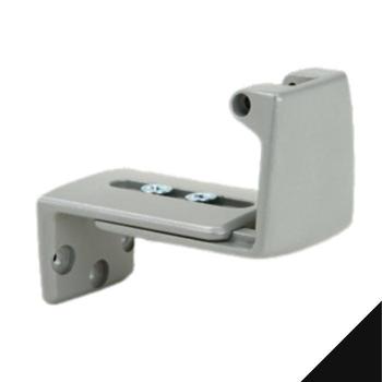 Staffa regolabile Ultraflex, per meccanismo vasistas, altezza 82 mm, finitura Nero
