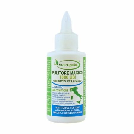 Pulitore magico NP2000 Eurosicura a base pH neutro e estratti vegetali, formato da 100 gr