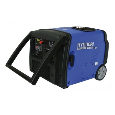 Generatore di corrente Inverter Hyundai, 4 tempi benzina, portatile silenziato, avviamento elettrico, monofase potenza 3 Kw