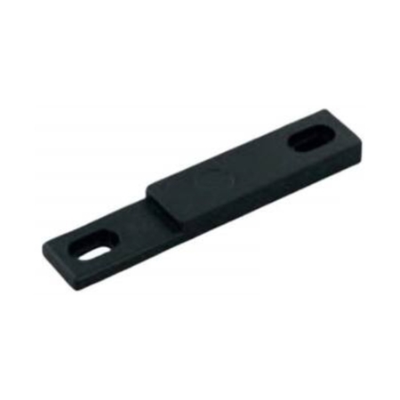 Supporto integrato M 12 64 Link per contatto magnetico, a incasso, PVC finitura Nero