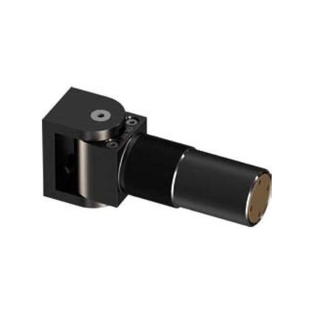 Cardine a vite Ariete 108SF S Ol.mi per cancello elettrico, con automatismo oleodinamico, regolabile con 2 ugelli, senza fermo a 90 gradi, materiale Alluminio