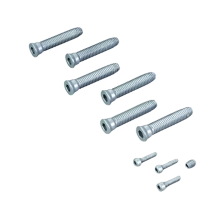 Kit Fixia Savio per fissaggio cerniera 3 ali Mechanica, lunghezza vite 63 mm