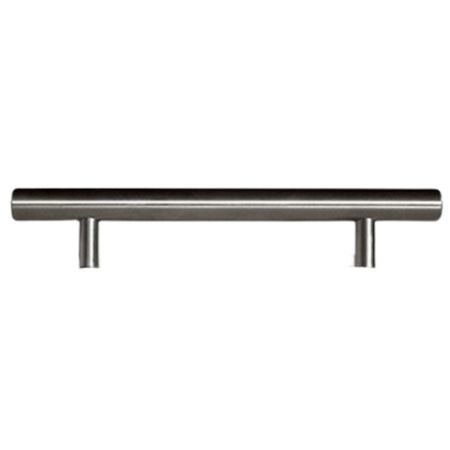 Maniglia 6631 Caspim per mobile, interasse 96 mm, dimensioni 160x12 mm, Acciaio finitura Inox Satinato