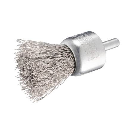 Spazzola a pennello P20 814 Sit per trapano, con gambo 6x18 mm, diametro 22 mm, filo ondulato 0,3 mm materiale Acciaio